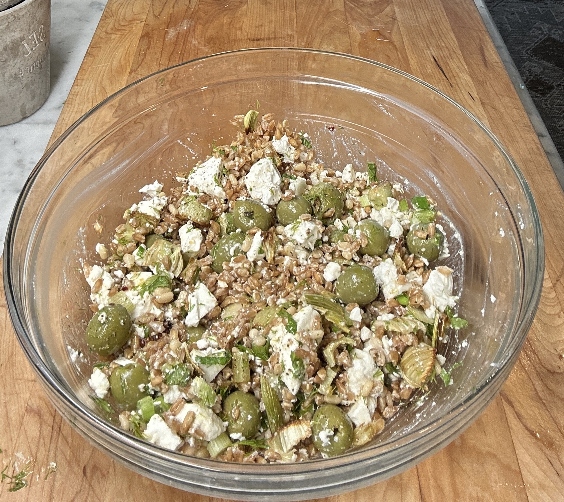 Roasted Fennel and Farro Salad Hill Country Bon Vivant